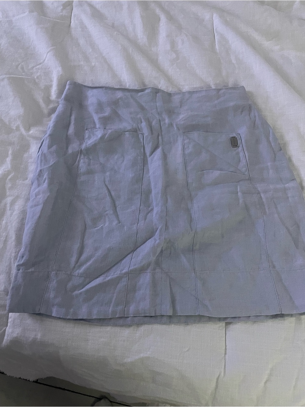 CHANEL linen skirt